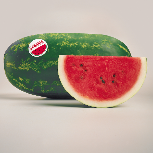 Hybrid Diploid (Seeded) Allsweet Rind Watermelon - Sangria