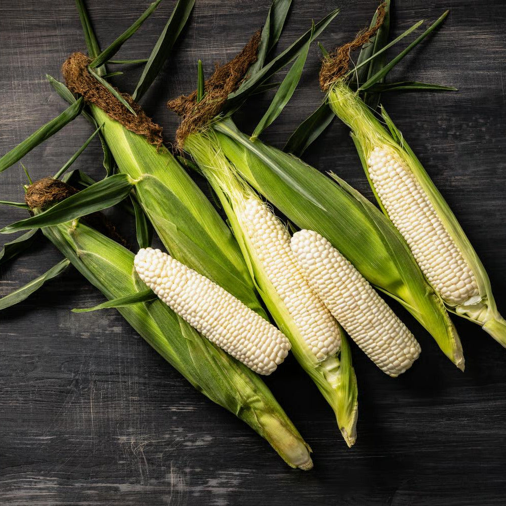 Hybrid Supersweet White Corn - Leadoff MXR